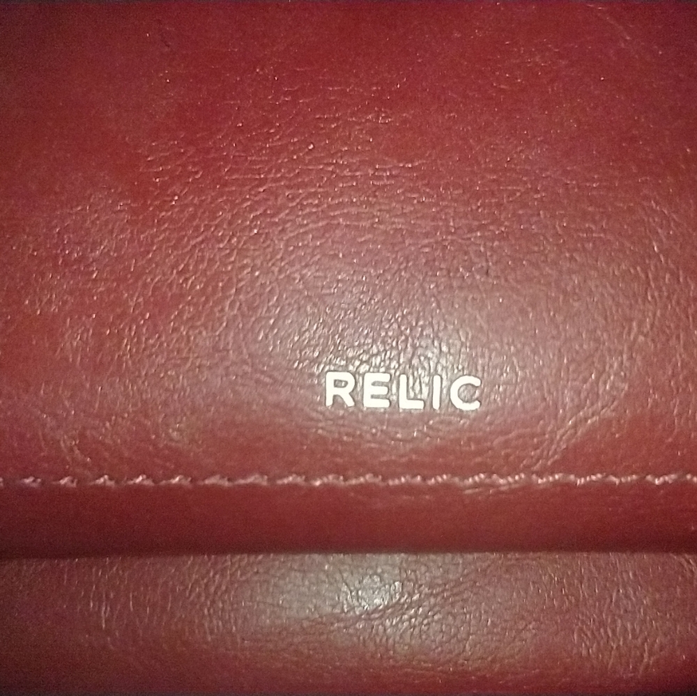 RELIC Red Leather Purse